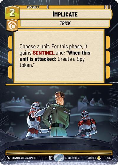 Implicate - 495 - Rare (Hyperspace) - Secrets of Power