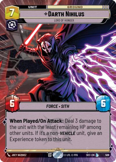 Darth Nihilus - Lord of Hunger - 508 - Legendary (Hyperspace) - Secrets of Power