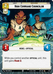 High Command Councilor - 513 - Common (Hyperspace) - Secrets of Power