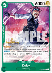 Koby - OP13-025 - Common - Carrying On His Will: 3rd Anniversary Tournament Cards