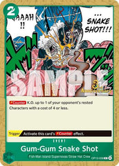 Gum-Gum Snake Shot - OP13-039 - Common - Carrying On His Will: 3rd Anniversary Tournament Cards