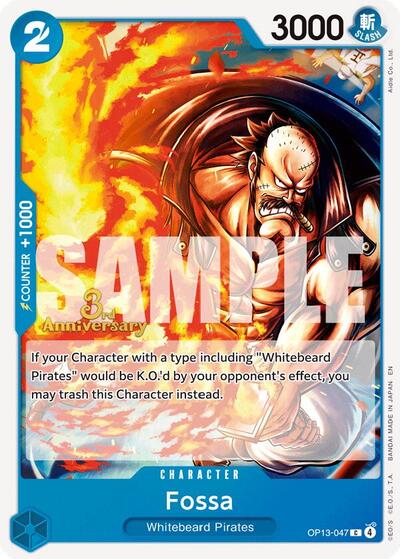 Fossa - OP13-047 - Common - Carrying On His Will: 3rd Anniversary Tournament Cards