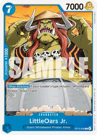 LittleOars Jr. - OP13-056 - Common - Carrying On His Will: 3rd Anniversary Tournament Cards