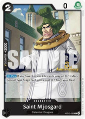 Saint Mjosgard - OP13-092 - Common - Carrying On His Will: 3rd Anniversary Tournament Cards