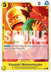 Kouzuki Momonosuke - OP13-105 - Common - Carrying On His Will: 3rd Anniversary Tournament Cards