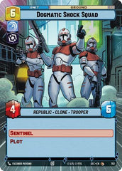 Dogmatic Shock Squad - 792 - Common (Hyperspace Foil) - Secrets of Power