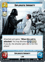 Diplomatic Immunity - 808 - Uncommon (Hyperspace Foil) - Secrets of Power