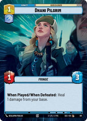Dhani Pilgrim - 811 - Common (Hyperspace Foil) - Secrets of Power