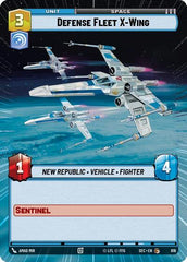 Defense Fleet X-Wing - 816 - Common (Hyperspace Foil) - Secrets of Power