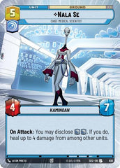 Nala Se - Chief Medical Scientist - 820 - Uncommon (Hyperspace Foil) - Secrets of Power