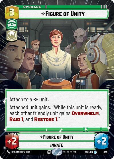 Figure of Unity - 860 - Legendary (Hyperspace Foil) - Secrets of Power