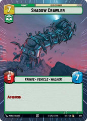 Shadow Crawler - 877 - Common (Hyperspace Foil) - Secrets of Power