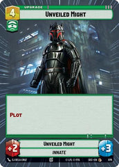 Unveiled Might - 879 - Common (Hyperspace Foil) - Secrets of Power