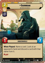 Garindan - Information Broker - 942 - Uncommon (Hyperspace Foil) - Secrets of Power