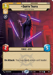 Darth Traya - Lord of Betrayal - 944 - Legendary (Hyperspace Foil) - Secrets of Power