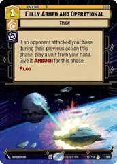 Fully Armed and Operational - 950 - Rare (Hyperspace Foil) - Secrets of Power