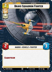 Bravo Squadron Fighter - 955 - Common (Hyperspace Foil) - Secrets of Power