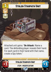 Stolen Starpath Unit - 966 - Rare (Hyperspace Foil) - Secrets of Power