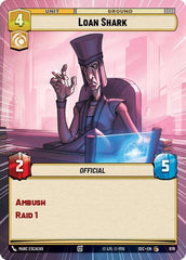 Loan Shark - 978 - Common (Hyperspace Foil) - Secrets of Power