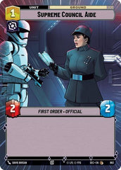 Supreme Council Aide - 993 - Common (Hyperspace Foil) - Secrets of Power