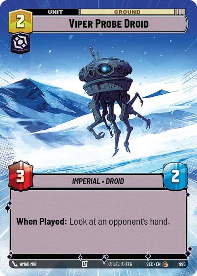 Viper Probe Droid - 995 - Common (Hyperspace Foil) - Secrets of Power