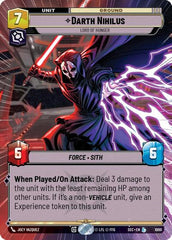 Darth Nihilus - Lord of Hunger - 1000 - Legendary (Hyperspace Foil) - Secrets of Power