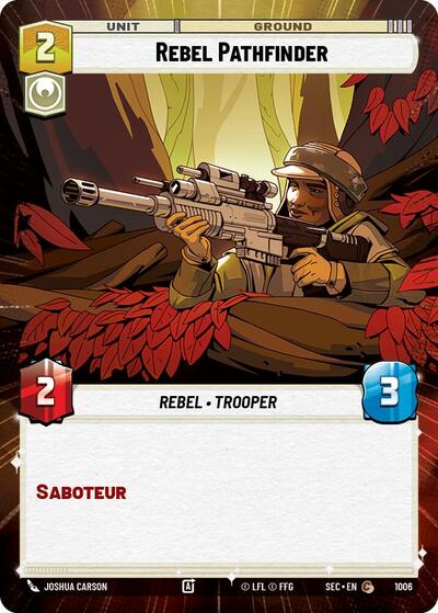 Rebel Pathfinder - 1006 - Common (Hyperspace Foil) - Secrets of Power