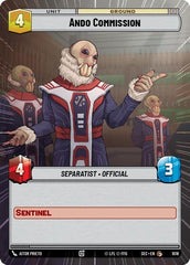 Ando Commission - 1018 - Common (Hyperspace Foil) - Secrets of Power
