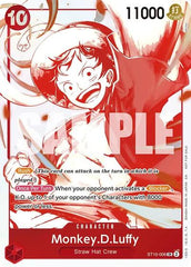 Monkey.D.Luffy - ST10-006 - Common (3rd Anniversary Treasure Campaign Pack) - One Piece Promotion Cards
