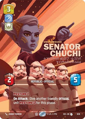 Senator Chuchi - Voice for the Voiceless - 1039 - Uncommon (Prestige) - Secrets of Power