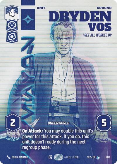Dryden Vos - I Get All Worked Up - 1072 - Legendary (Prestige) - Secrets of Power