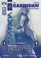 Garindan - Information Broker - 1117 - Uncommon (Prestige Foil) - Secrets of Power