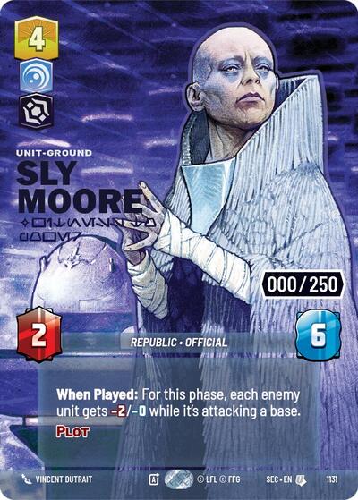 Sly Moore - Witness to Power (Serialized) - 1131 - Uncommon - Secrets of Power