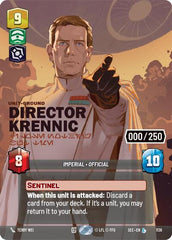 Director Krennic - I Lose Nothing But Time (Serialized) - 1136 - Legendary - Secrets of Power