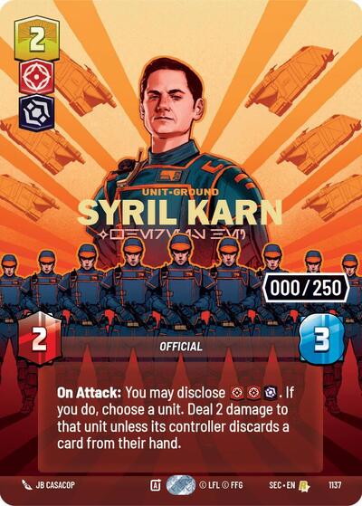 Syril Karn - Where Is He? (Serialized) - 1137 - Rare - Secrets of Power
