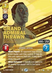 Grand Admiral Thrawn - Grand Schemer (Serialized) - 1140 - Legendary - Secrets of Power