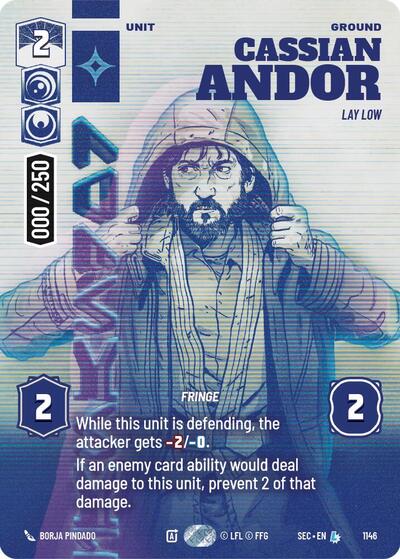 Cassian Andor - Lay Low (Serialized) - 1146 - Legendary - Secrets of Power
