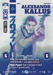 Alexsandr Kallus - With New Purpose (Serialized) - 1150 - Rare - Secrets of Power