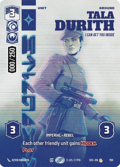 Tala Durith - I Can Get You Inside (Serialized) - 1151 - Rare - Secrets of Power