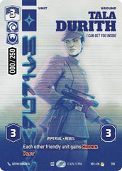Tala Durith - I Can Get You Inside (Serialized) - 1151 - Rare - Secrets of Power