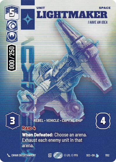 Lightmaker - I Have An Idea (Serialized) - 1152 - Legendary - Secrets of Power