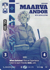 Maarva Andor - We've Been Sleeping (Serialized) - 1154 - Uncommon - Secrets of Power