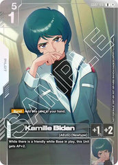 Kamille Bidan (Newtype Challenge 2025 Mission 2) - GD02-097 - RARE - Gundam Promotional Cards