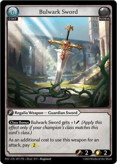 Bulwark Sword (097) - 097 - Promo - Promotional Cards