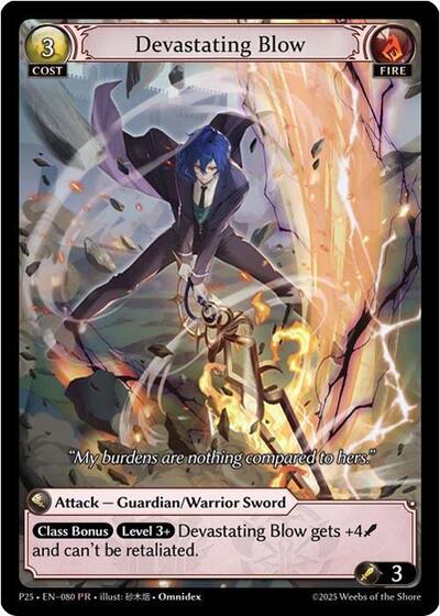 Devastating Blow - 080 - Promo - Promotional Cards