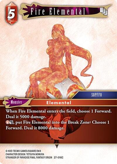 Fire Elemental - 27-016C - Common - Journey of Discovery