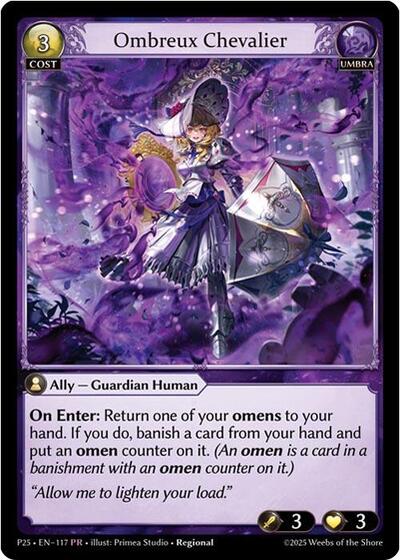 Ombreux Chevalier - 117 - Promo - Promotional Cards