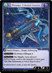 Pleiades, Celestial Genesis - 119 - Promo - Promotional Cards