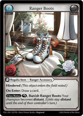 Ranger Boots - 122 - Promo - Promotional Cards