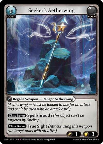 Seeker's Aetherwing - 126 - Promo - Promotional Cards